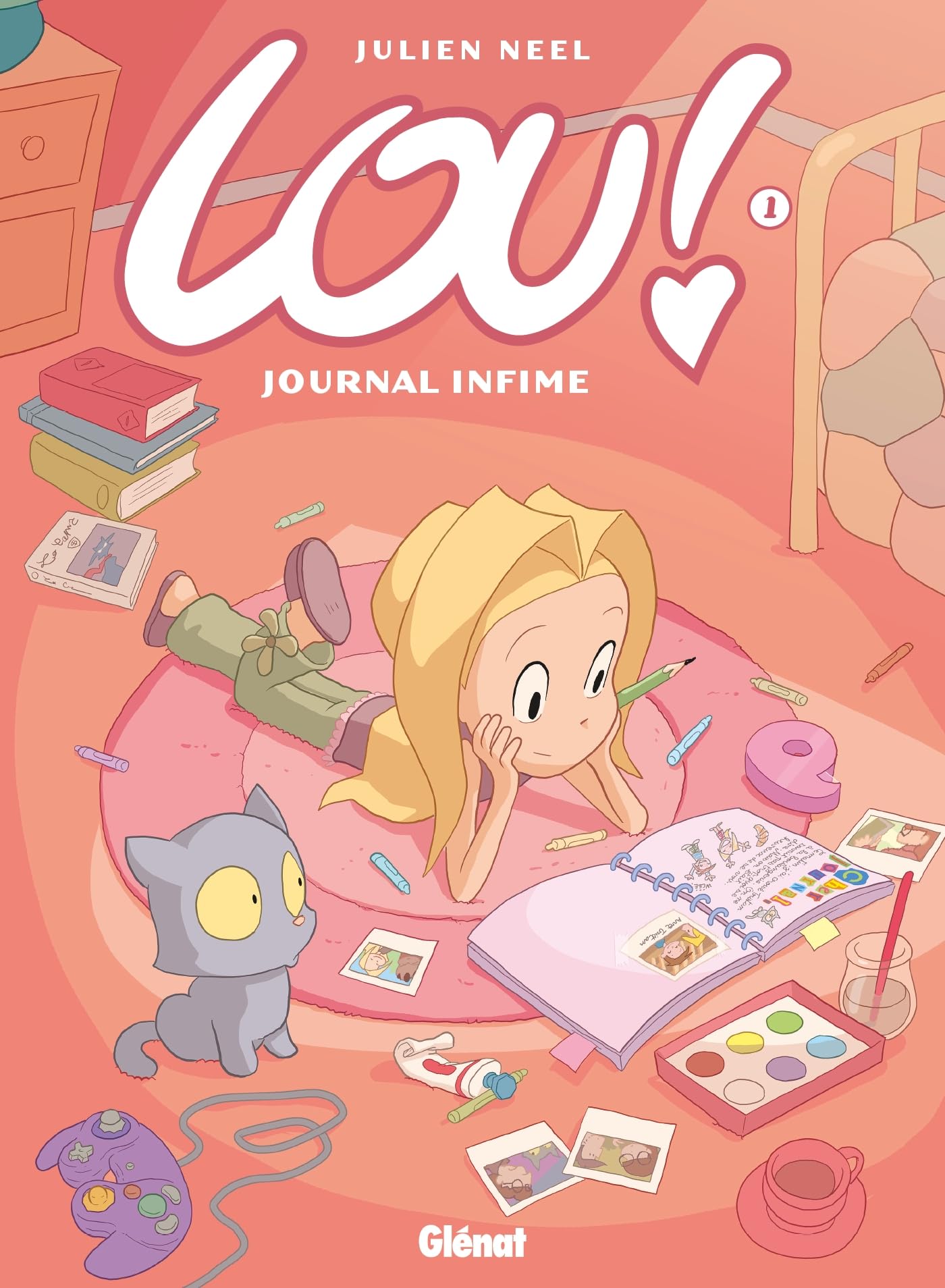 jaquette livre Lou !, tome 1 : Journal infime