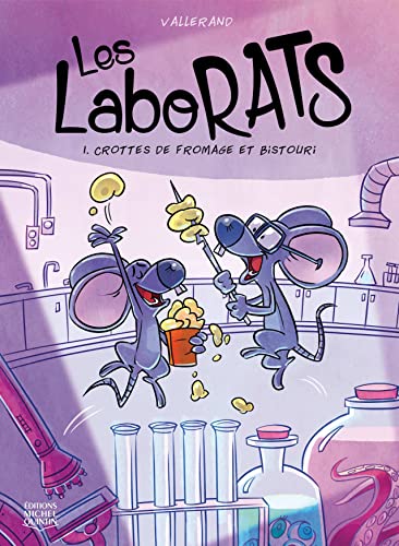 jaquette livre Les Laborats Tome 1 - Crottes De Fromage Et Bistouri