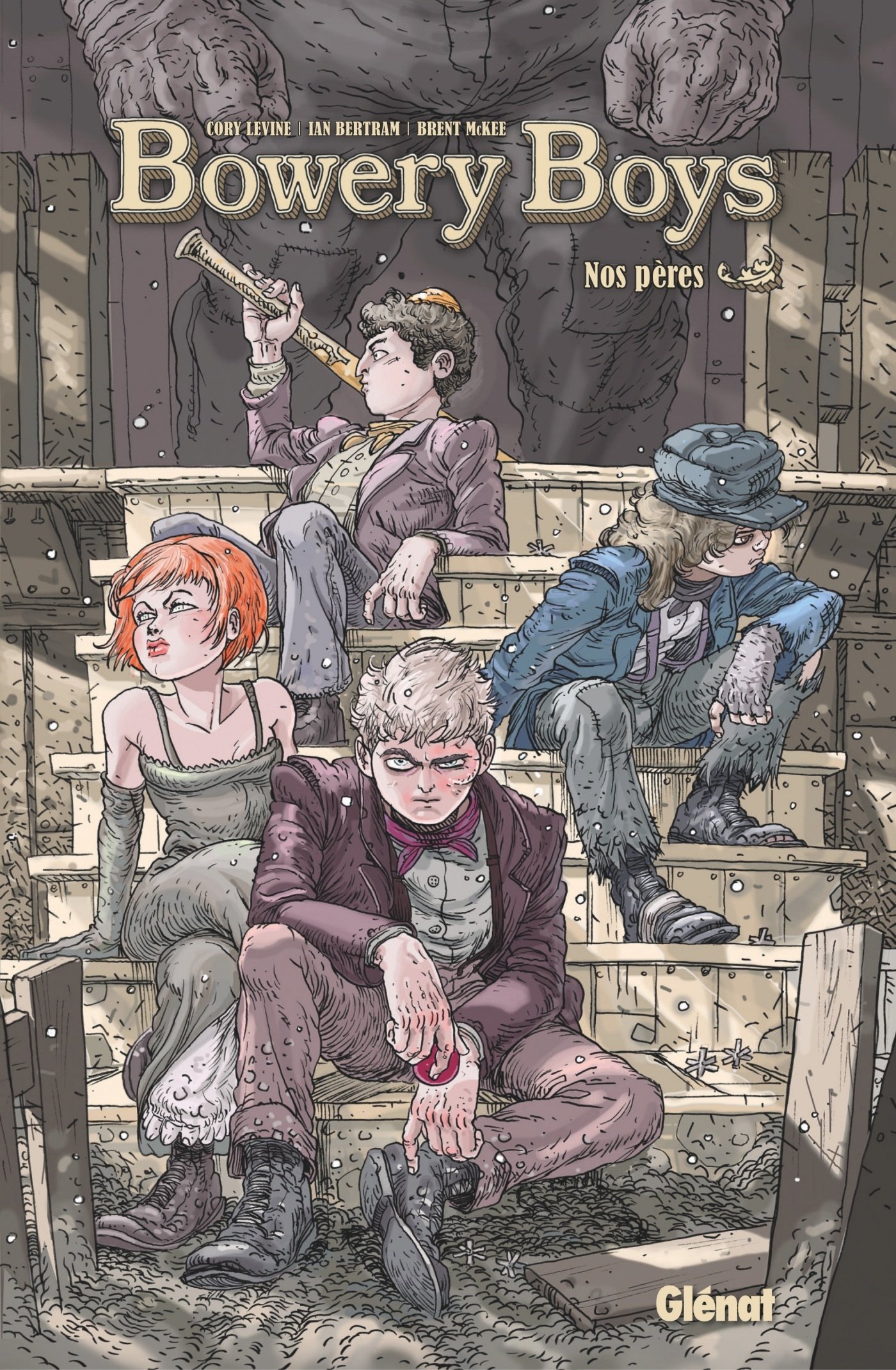 jaquette livre Bowery Boys: Nos pères