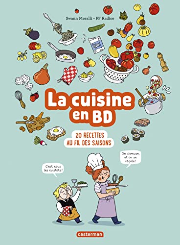 jaquette livre Le Cuisine En Bd - 20 Recettes Au Fil Des Saisons