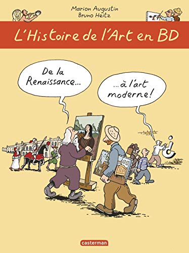 jaquette livre L'histoire De L'art En Bd Tome 2 - De La Renaissance À L'art Moderne