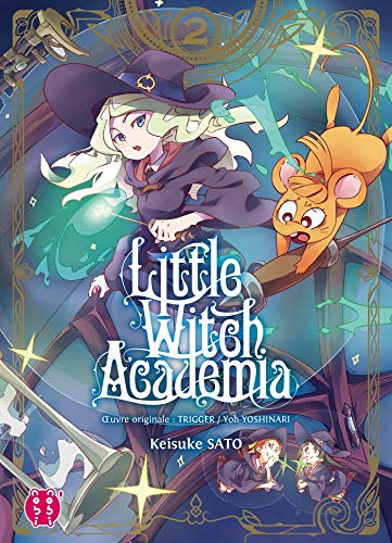 jaquette livre Little Witch Academia - Tome 2
