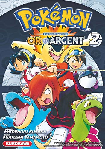 jaquette livre Pokémon - La Grande Aventure ? Or et Argent - Tome 2