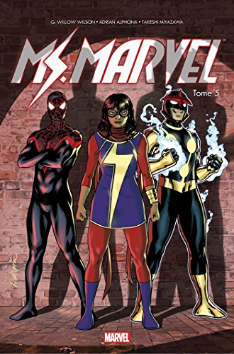 jaquette livre Miss Marvel Tome 5 - Guerre Civile