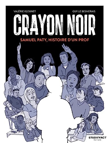 jaquette livre Crayon Noir - Samuel Paty, Histoire D'un Prof