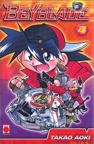 jaquette livre Beyblade - Tome 4