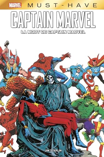 jaquette livre Captain Marvel - La Mort De Captain Marvel