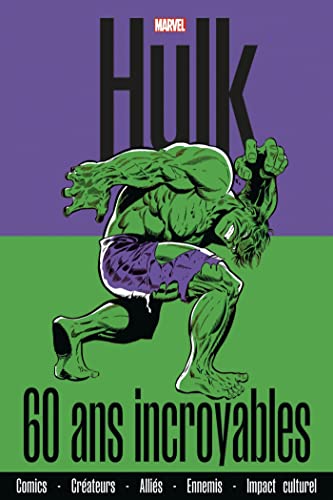 jaquette livre Hulk - 60 Ans Incroyables