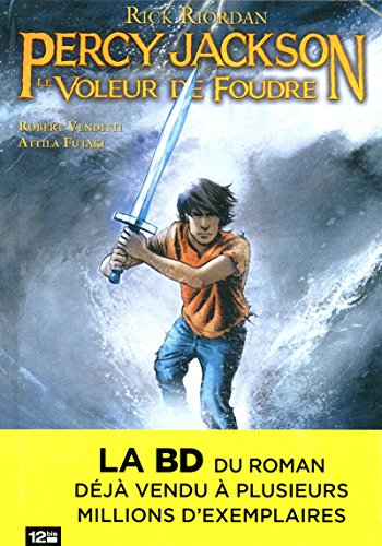 jaquette livre Percy Jackson Tome 1 - Le Voleur De Foudre