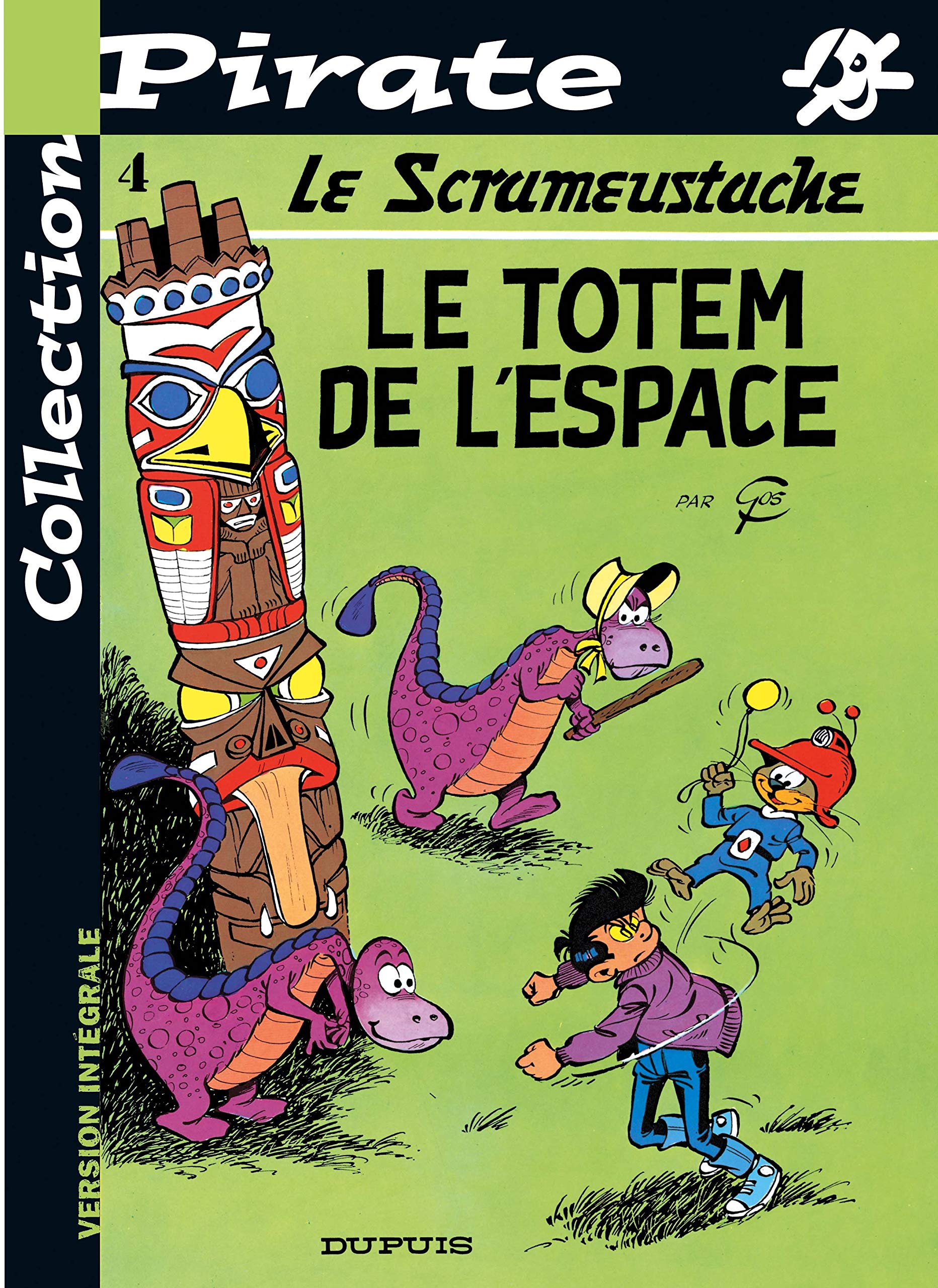 jaquette livre BD Pirate : Scrameustache, tome 4 : Le totem de l'espace