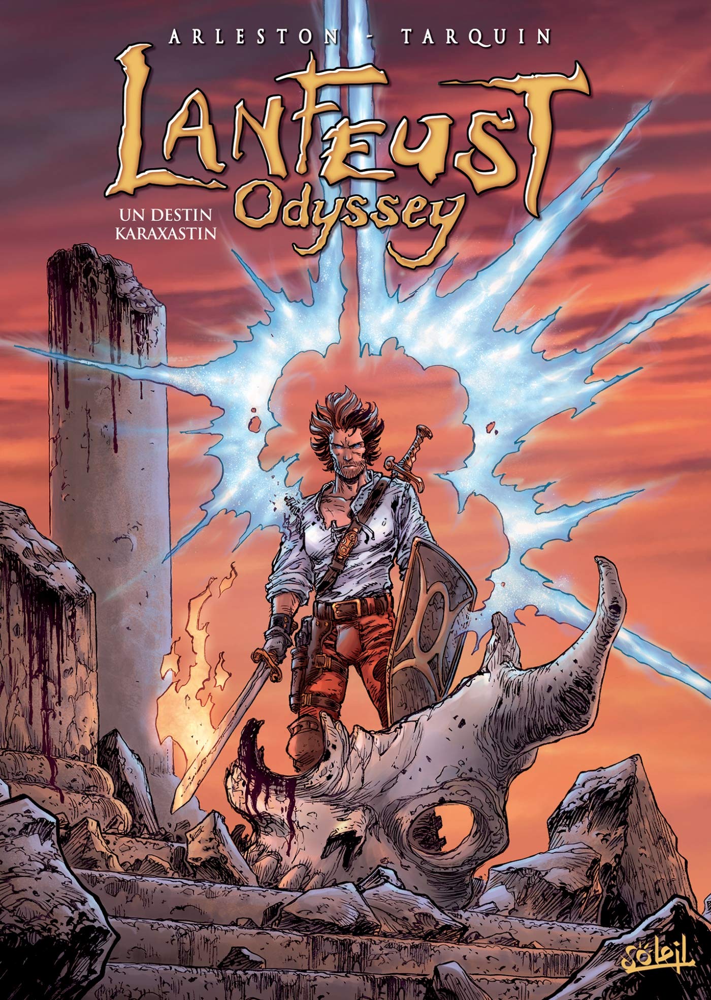 jaquette livre Lanfeust Odyssey T10: Un destin Karaxastin