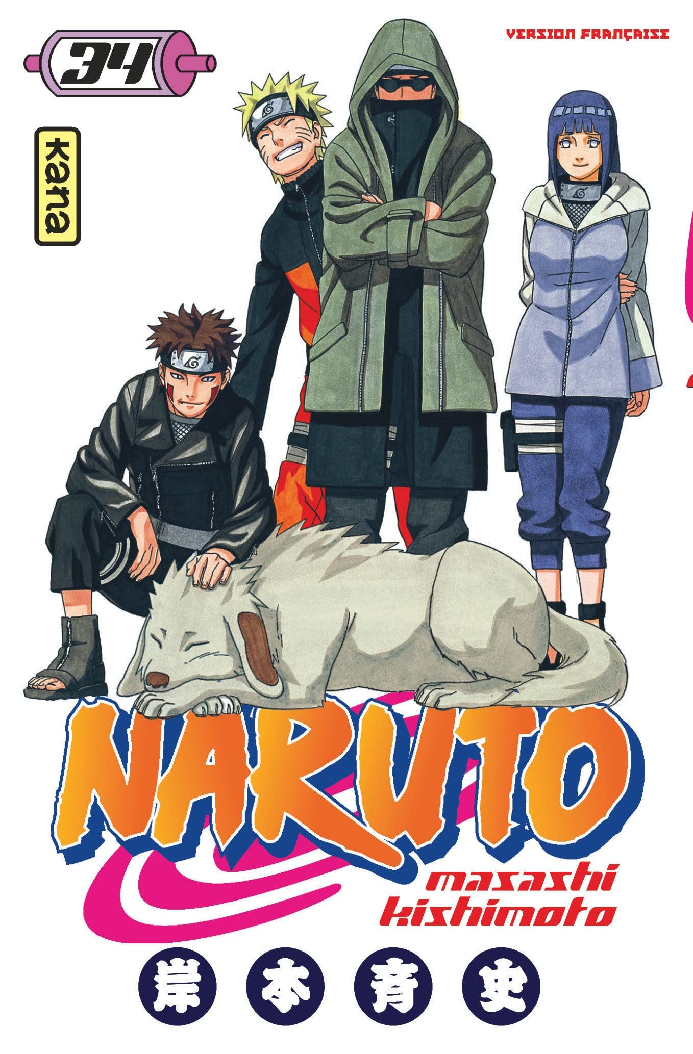 jaquette livre Naruto, tome 34