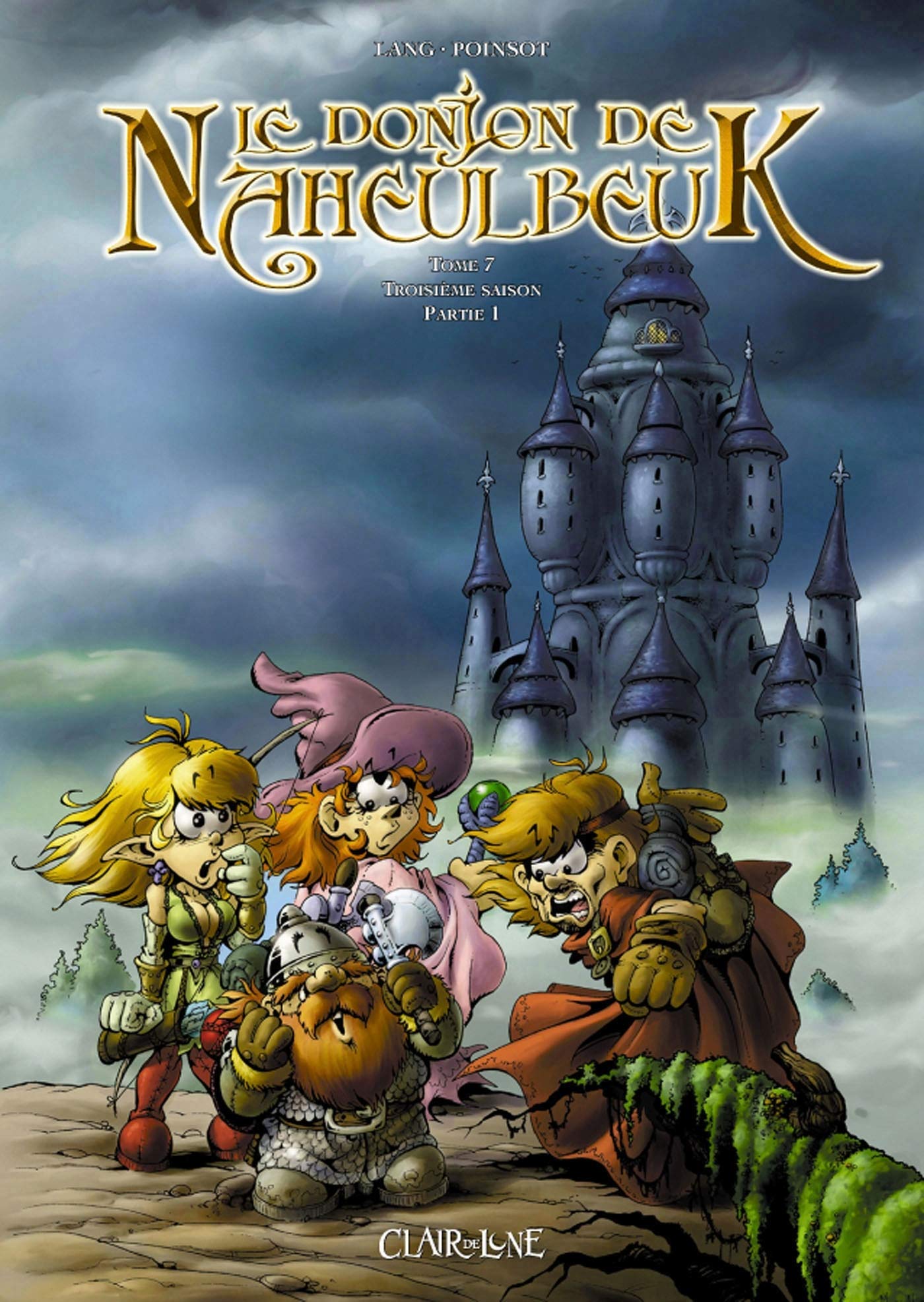 jaquette livre Le Donjon de Naheulbeuk, Tome 7 : Troisième saison, partie 1