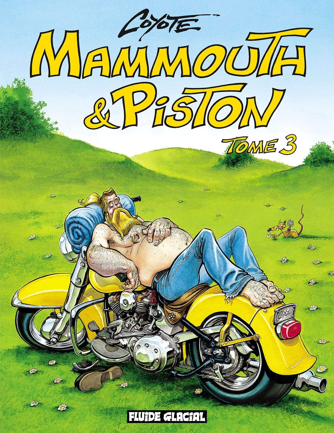 jaquette livre Mammouth et Piston, tome 3