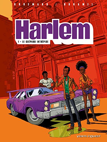 jaquette livre Harlem Tome 1 - Le Guépard Intrépide