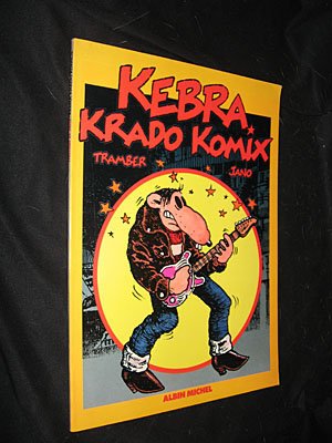 jaquette livre Kébra Krado Komix