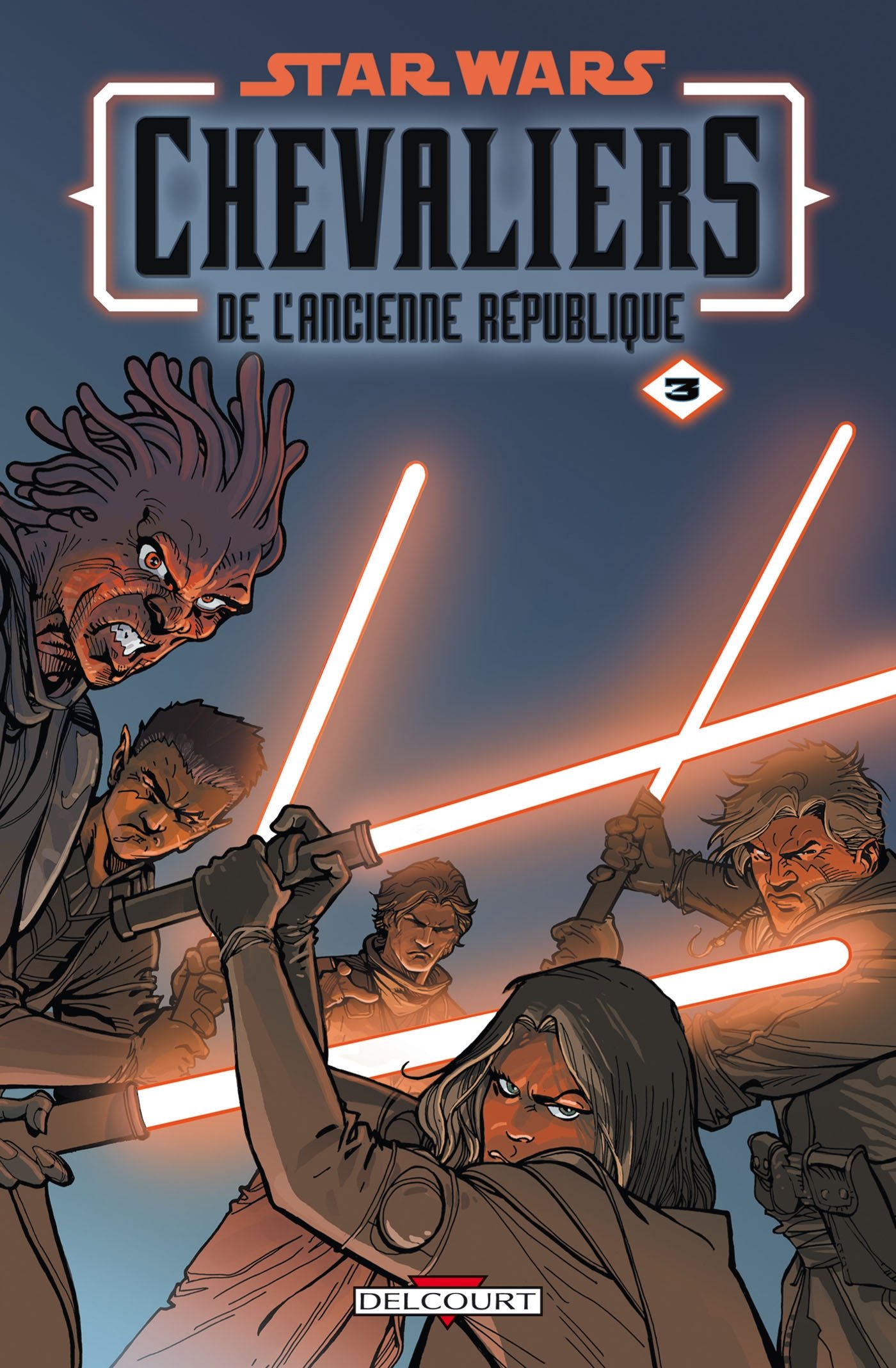 jaquette livre Star Wars Chevaliers de l'ancienne République, Tome 3 : Au coeur de la peur