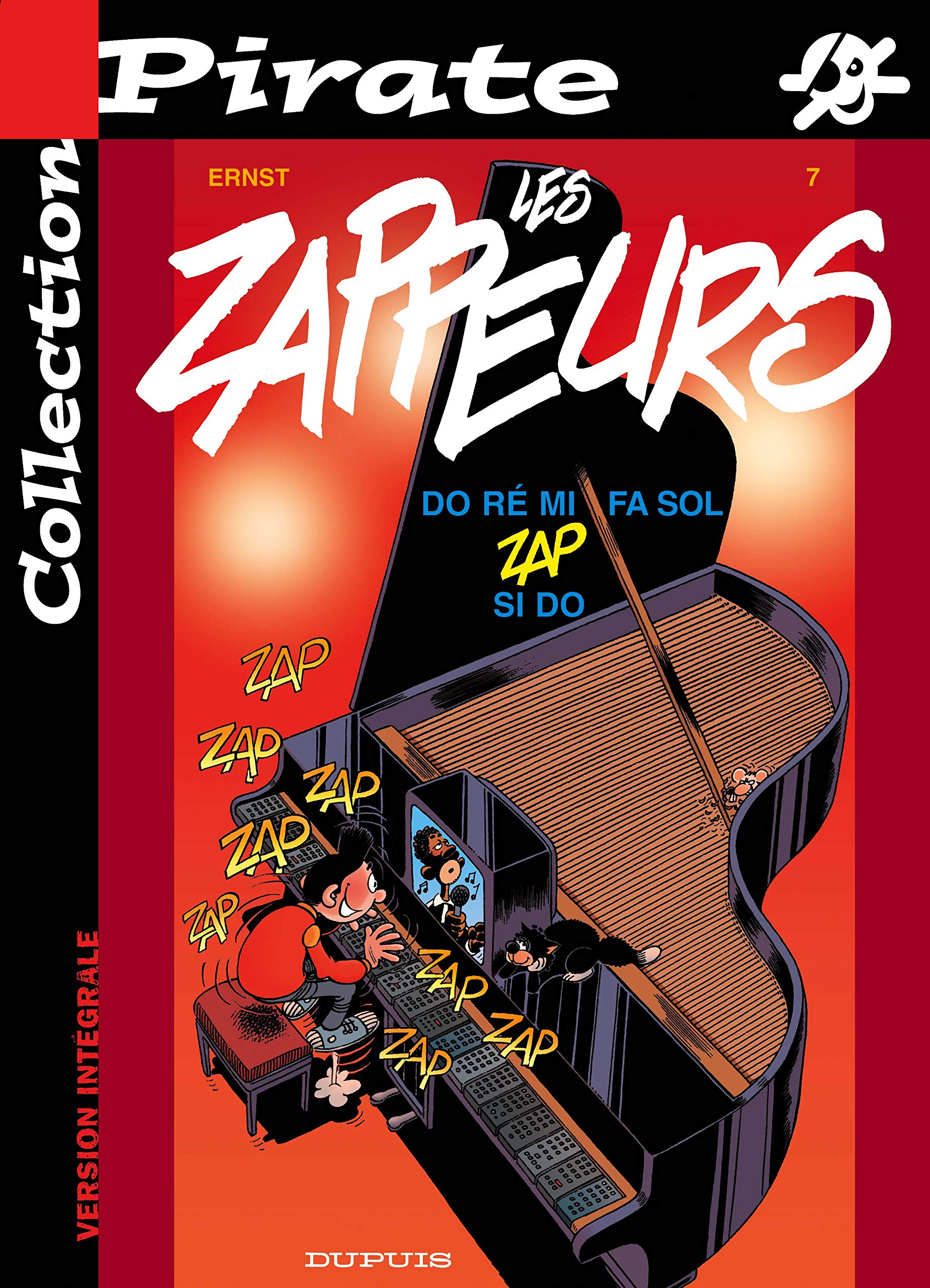 jaquette livre Les Zappeurs, tome 7 : Do, Ré, Mi, Fa, Zap, Si, Do