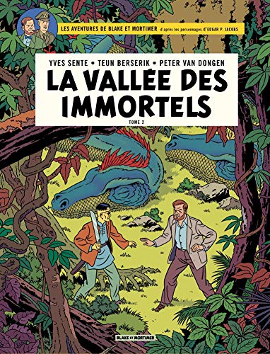 jaquette livre Les Aventures De Blake Et Mortimer Tome 26 - La Vallée Des Immortels - Tome 2, Le Millième Bras Du Mékong