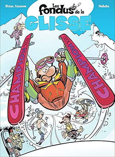 jaquette livre les fondus de la glisse