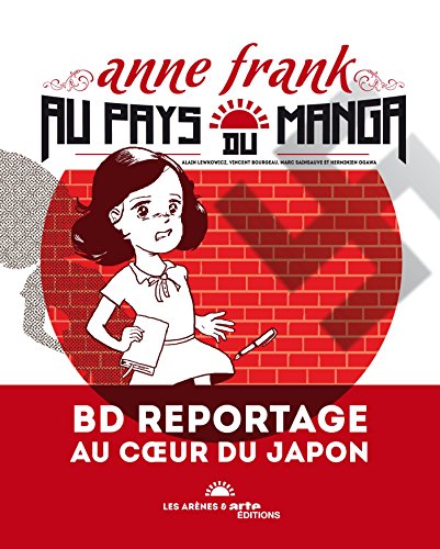 jaquette livre Anne Frank au pays du manga