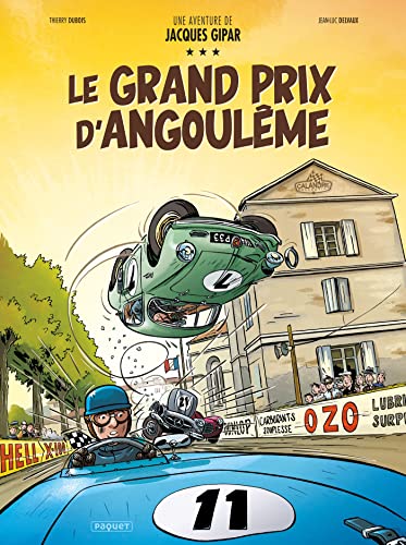 jaquette livre Une Aventure De Jacques Gipar Tome 11 - Le Grand Prix D'angoulême