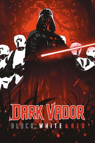 jaquette livre Dark Vador - Black, White & Red