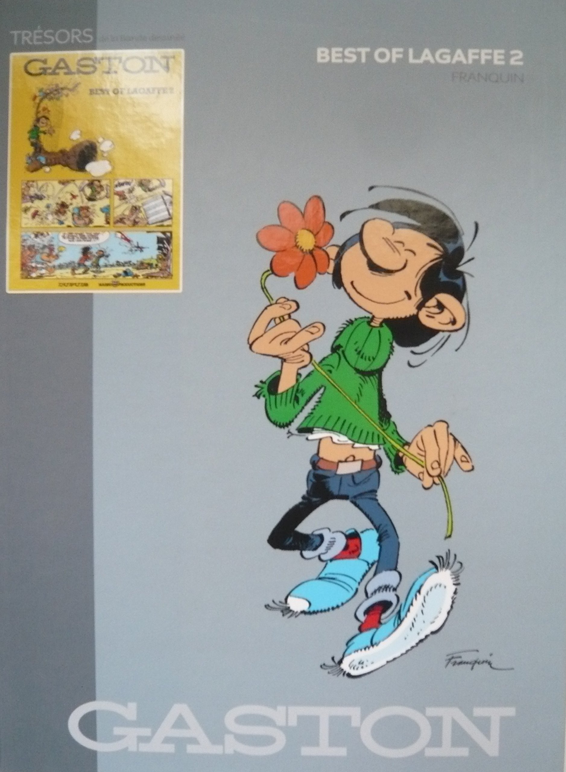 jaquette livre GASTON Best of Lagaffe 2