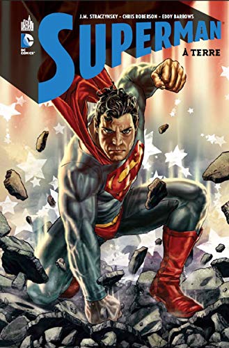 jaquette livre Superman - A Terre