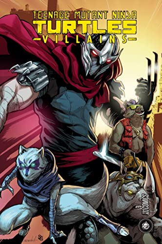jaquette livre Teenage Mutant Ninja Turtles Villains