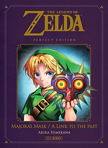 jaquette livre The Legend of Zelda - Majora's Mask et A Link To The Past - Perfect Edition