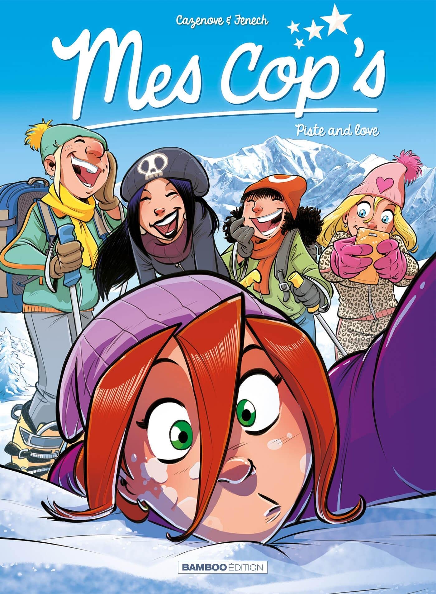 jaquette livre Mes cop's - Tome 08: Piste and love