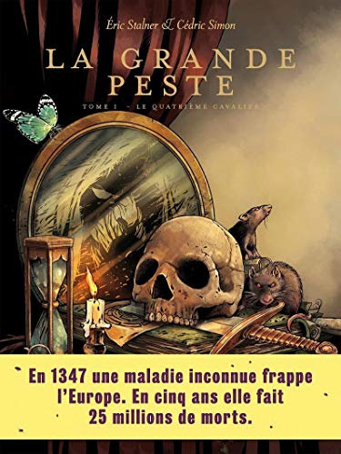 jaquette livre La Grande Peste Tome 1 - Le Quatrième Cavalier