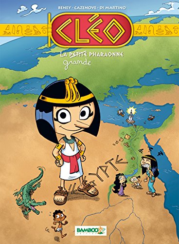 jaquette livre Cléo, La Petite Pharaonne Tome 1