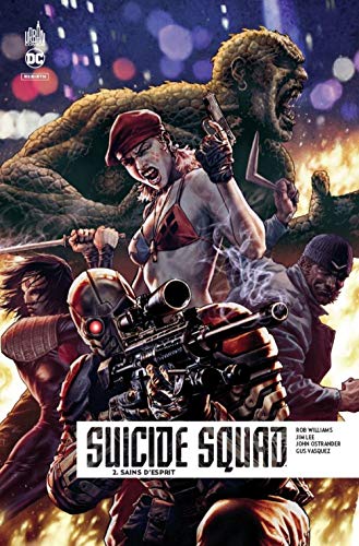 jaquette livre Suicide Squad Rebirth Tome 2 - Sains D'esprit