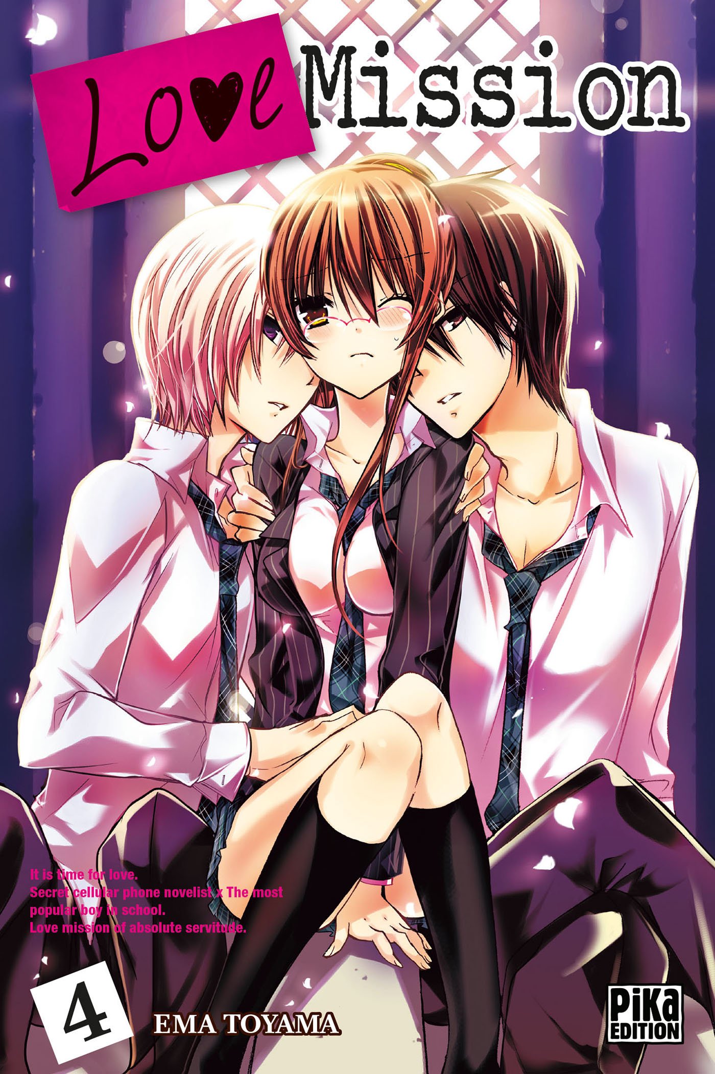 jaquette livre Love Mission T04