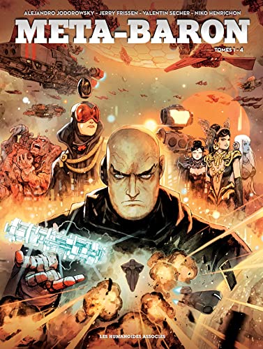 jaquette livre Meta-Baron Tomes 1 À 4