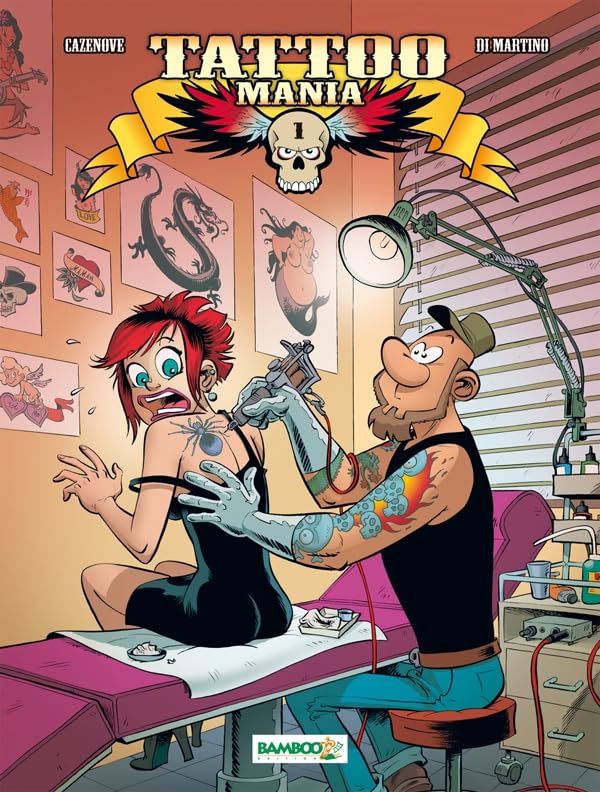 jaquette livre Tattoo Mania Tome 1