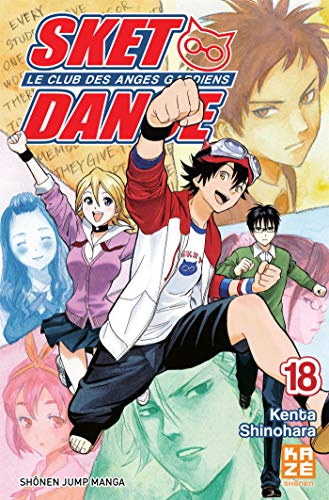 jaquette livre Sket Dance - Le club des anges gardiens - Tome 18