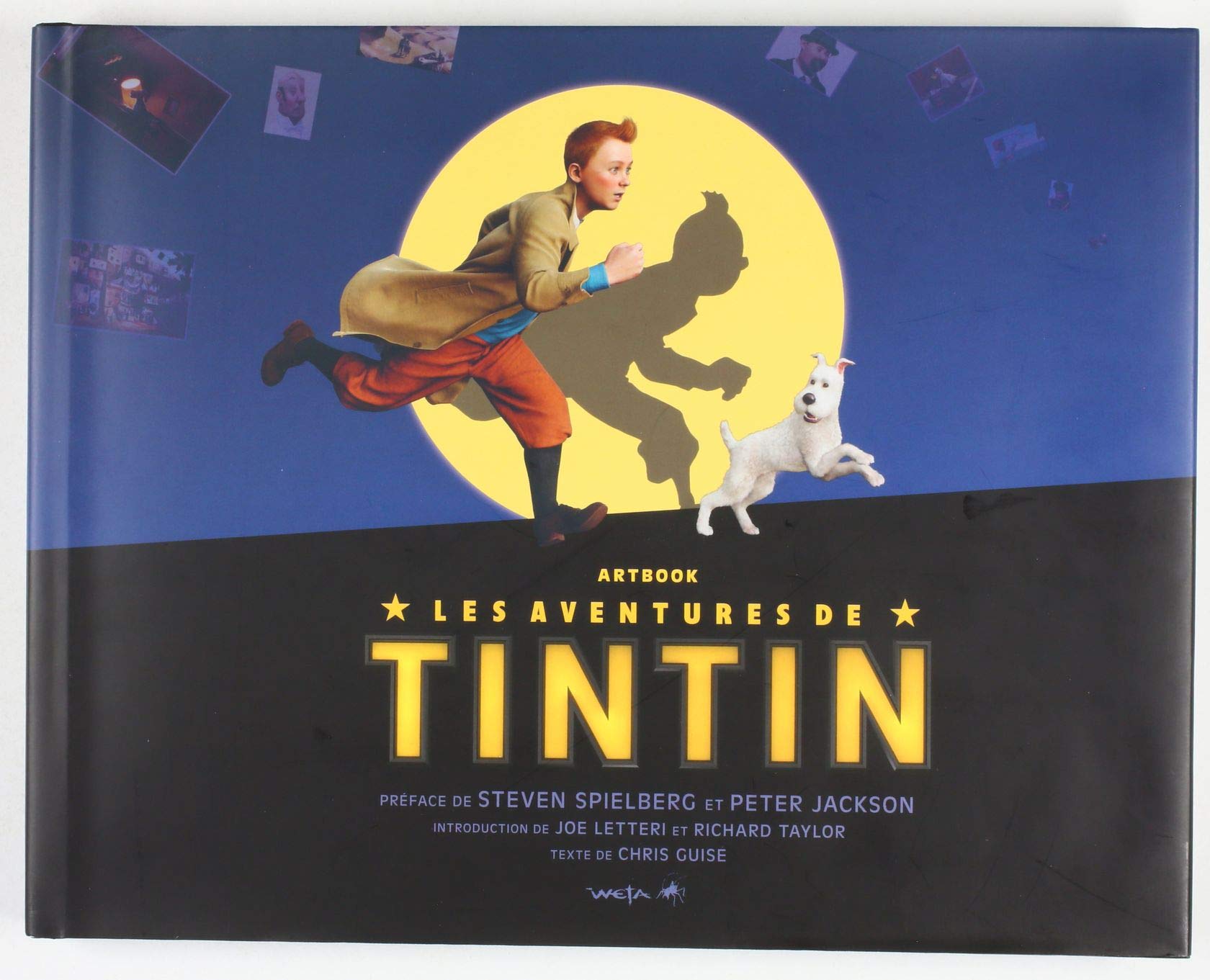 jaquette livre Les Aventures De Tintin Tintin Artbook