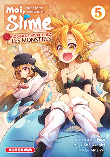 jaquette livre Moi quand je me réincarne en slime - Comment vivre chez les monstres ? - Tome 5