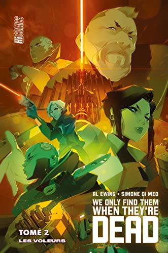 jaquette livre We Only Find Them When They're Dead Tome 2 - Les Voleurs