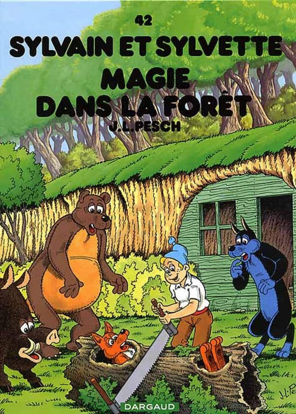 jaquette livre Sylvain et Sylvette, tome 42 : Magie dans la forêt