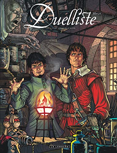 jaquette livre Duelliste Tome 2 - De Verre Et D'acier
