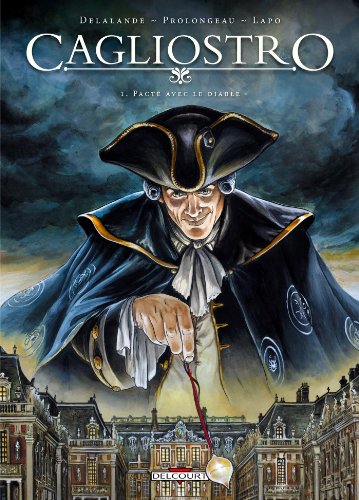 jaquette livre Cagliostro Tome 1 - Pacte Avec Le Diable