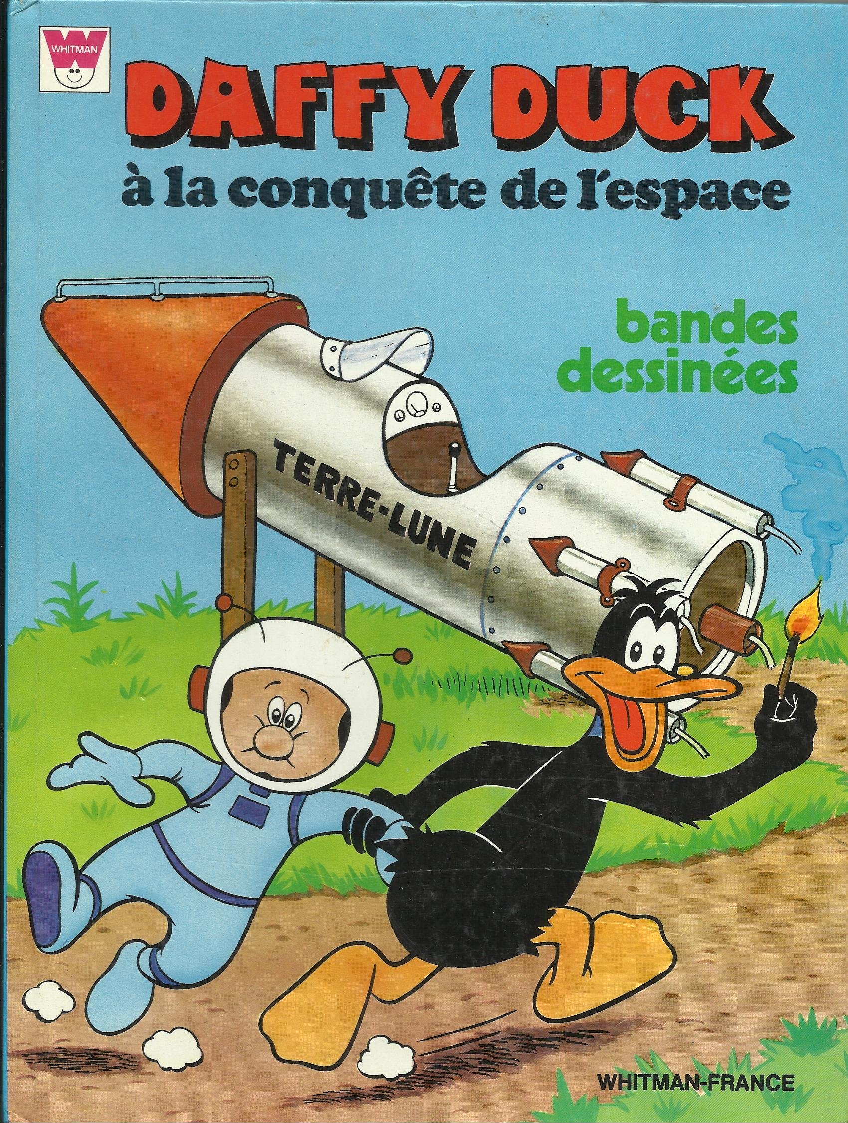 jaquette livre Daffy Duck à la conquête de l'espace