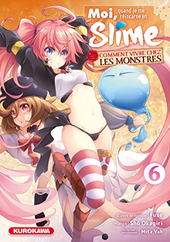 jaquette livre Moi quand je me réincarne en slime - Comment vivre chez les monstres ? - Tome 6
