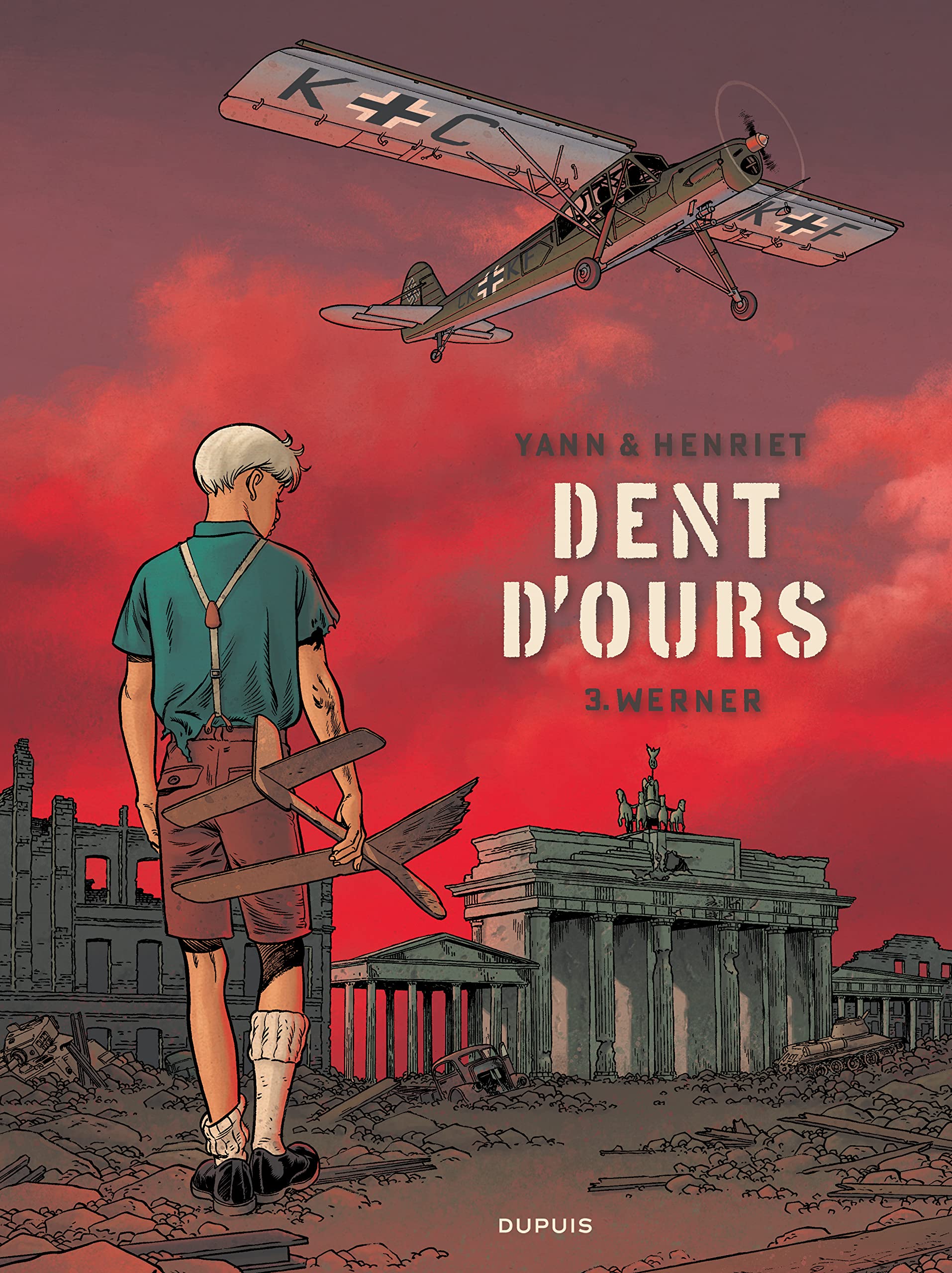 jaquette livre Dent d'ours - tome 3 - Werner