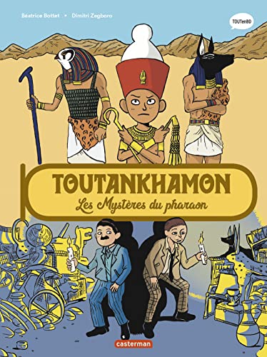 jaquette livre L'histoire Du Monde En Bd - Toutankhamon - Les Mystères Du Pharaon
