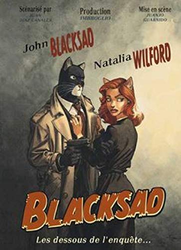 jaquette livre Blacksad - les dessous de l'enquête
